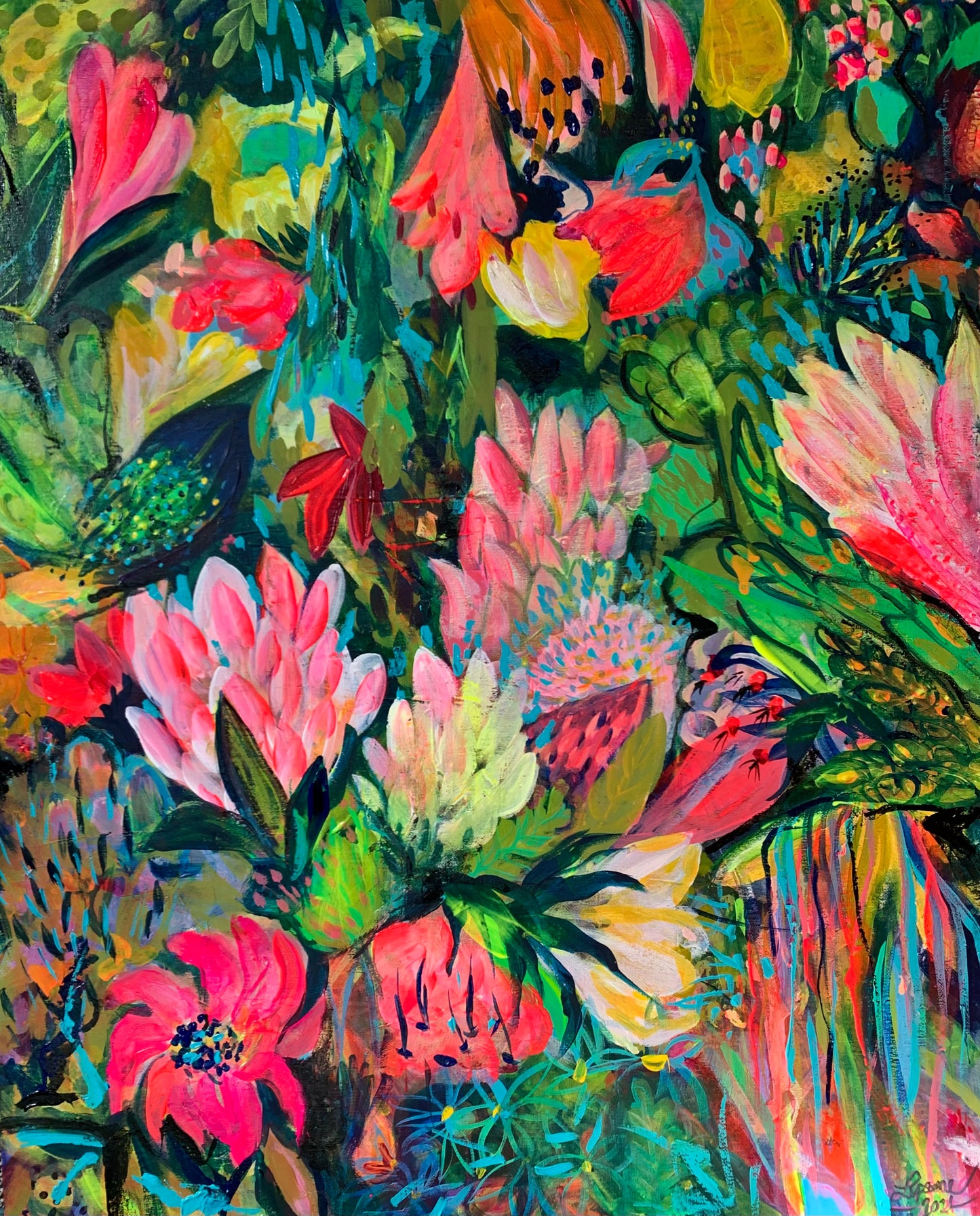 Notes from flowers